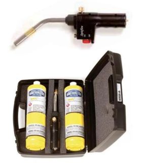 Wigam SPITFIRE / PRO torch welding kit, with 2 cylinders