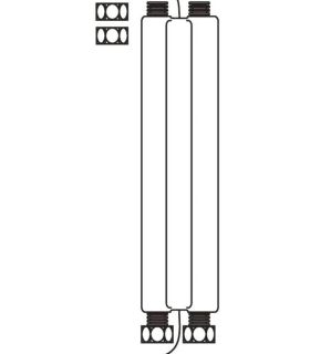 Kit tubazione gemellata DN16, 15 metri Vaillant 302416