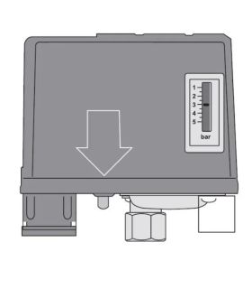 Kit pressure switch minimum pressure INAIL Vaillant