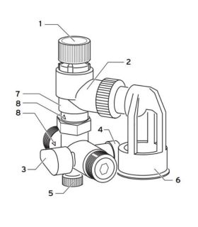 Kit security block for boilers, until 200 l Vaillant 0020060434