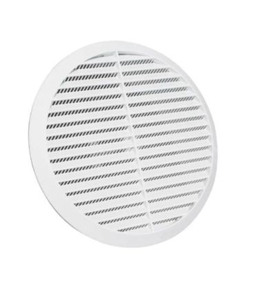 Tecnosystemi 11104094 round grille, diameter 185, spring fixing