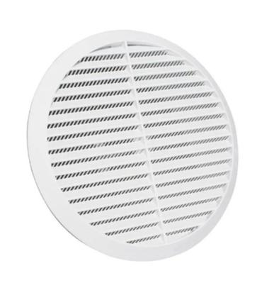 Grille ronde Tecnosystemi 11104093, diamètre 130, fixation par ressort