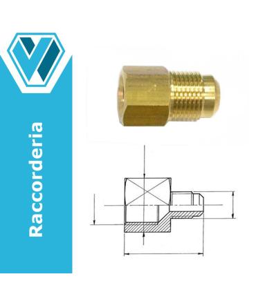 Wigam UR3-108 reduced joint 5/8 '' M for 1/2 '' F