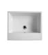 Colavene Volant two-coloured washbasin without hole for countertop or wall-mounted