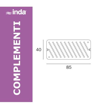 Anti-slip bathtub mat, Inda