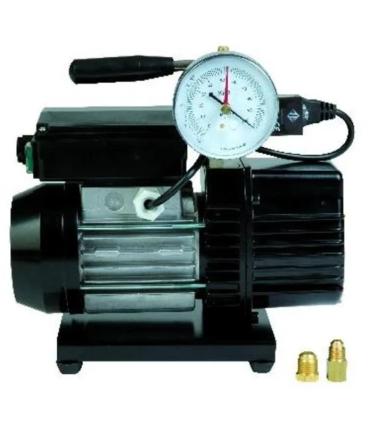 Wigam RS3DE-V high vacuum pump with vacuum gauge and solenoid valve