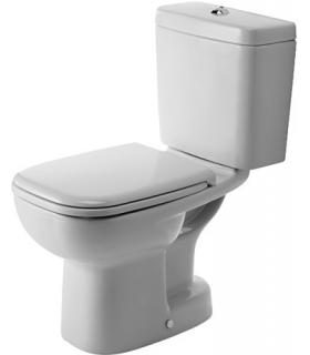 Close-coupled toilet Duravit, collection D-Code, 2111010000, white
