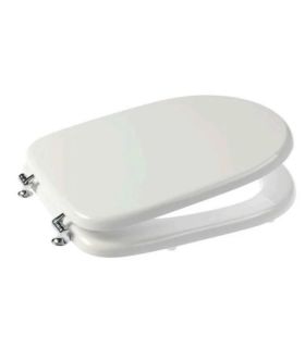 Closed toilet seat for toilet handicapped or elderly, Ponte Giulio collection Casual