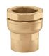 Caleffi DECA straight female fitting, for polyethylene pipes