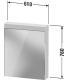 Armoire de toilette Duravit Best version droite