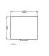 Base unit for laundry Colavene Domestica 45x38 1 left door