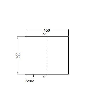 Floor column Colavene Domestica left