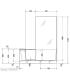 Bathtub with door and box Duravit 700404 right