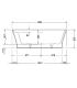 Vasca idromassaggio freestanding Duravit Cape Cod 760330