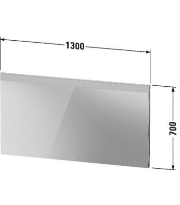 Miroir Duravit version améliorée avec éclairage