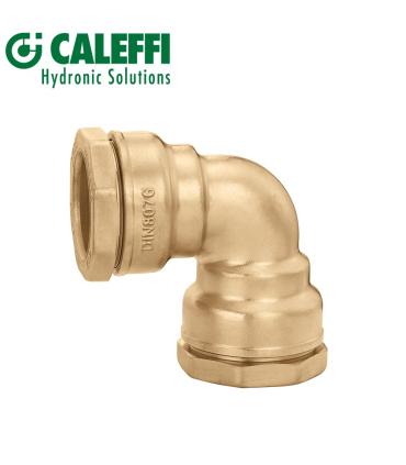 Curved coupling DECA Caleffi, for polyethylene pipes