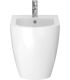 Duravit ME by Starck - wc e bidet a pavimento filo parete