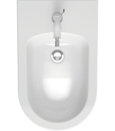 Duravit ME by Starck - wc e bidet a pavimento filo parete