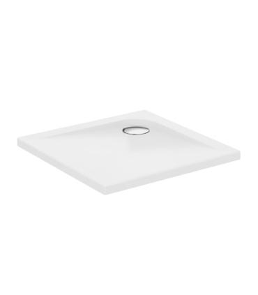 Receveur de douche carré avec traitement antidérapant Série Ideal Standard Ultra Flat art.K5173YK 90x90 cm épaisseur 4 cm. À com