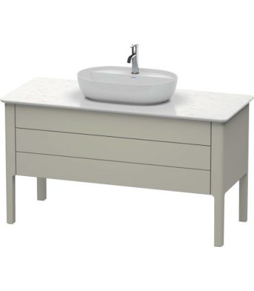 Floor base washbasin , Duravit collection  Luv 2 drawers