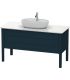 Base lavabo sur le sol, Duravit collection Luv 2 tiroirs