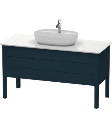 Base lavabo sur le sol, Duravit collection Luv 2 tiroirs