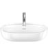 Lavabo sur pied Duravit collection Luv monotrou