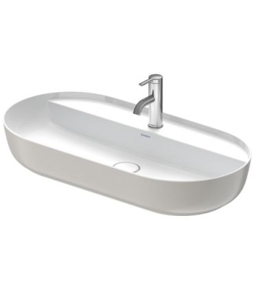 Lavabo sur pied Duravit collection Luv monotrou