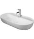 Lavabo sur pied Duravit collection Luv monotrou