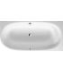 Corner hydromassage bathtub with Duravit Cape Cod DX panel