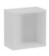 Pensile Colavene Cubo 30x16 h 30 laccato bianco