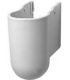 Demi-colonnes pour achèvement lavabo, Duravit, collection Darling