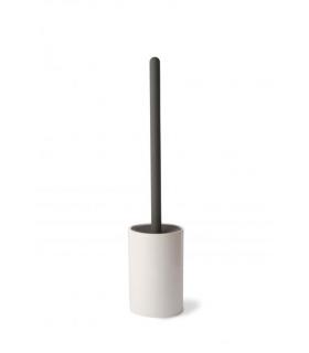 Toilet brush holder, Lineabeta, collection Baston, model 5024, ceramic e silicone