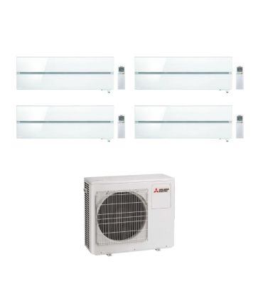 Climatizzatore A Parete Quadrisplit Inverter Mitsubishi Kirigamine Style MSZ-LN R32 unità esterna da 7.2 kW