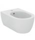 Ideal Standard Blend Curve wall-hung single hole bidet