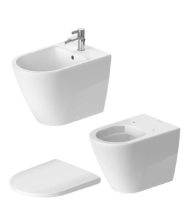 Wc E Bidet A pavimento Duravit D-Neo