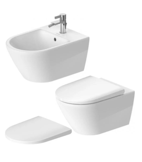 Wc e bidet sospesi Duravit D-Neo