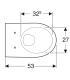 Geberit wall hung toilet Selnova series