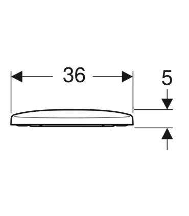 Geberit toilet seat for Selnova collection