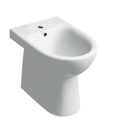 Geberit Selnova back to wall floor mounted bidet, one hole