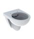 WC suspendu Geberit Selnova compact sans rebord