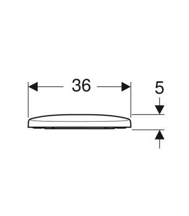 Geberit Selnova toilet seat 500.333.01.1