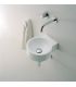 Wall-mounted washbasin 27 cm Flaminia Twin