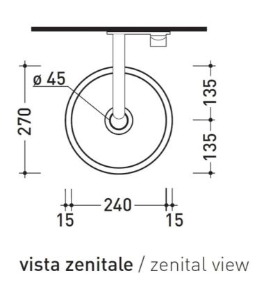 Lavamani da appoggio Flaminia Twin 5059222
