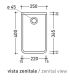 Washbasin single hole wall hung Flaminia Miniwash