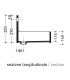 Washbasin single hole wall hung Flaminia Miniwash