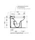 Wc a pavimento con scarico universale Flaminia serie sprint SR117