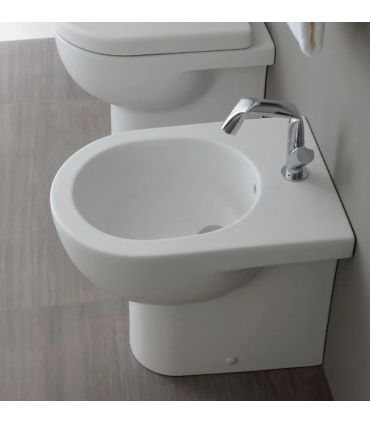 Bidet back to wall single hole Flaminia Quick