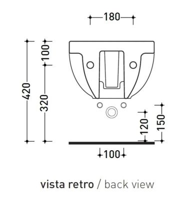 Bidet suspendu, Flaminia, quick, art.Qk218