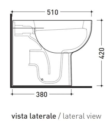 Cuvette mural Flaminia Quick